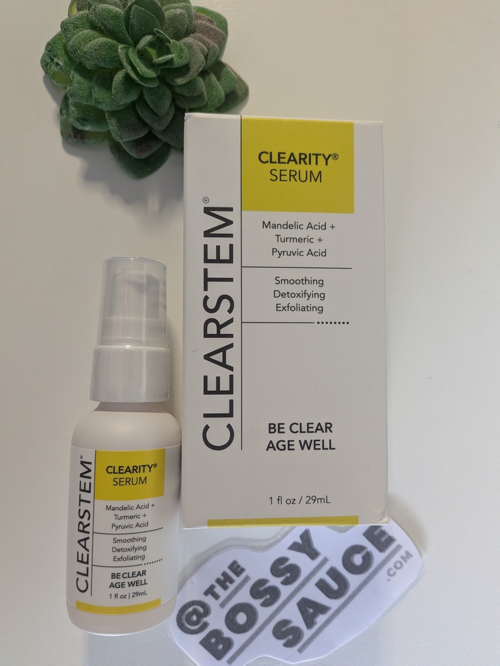 🌸 CLEARSTEM CLARITY CellRenew Smoothing & Exfoliating Serum NWT 30 ML